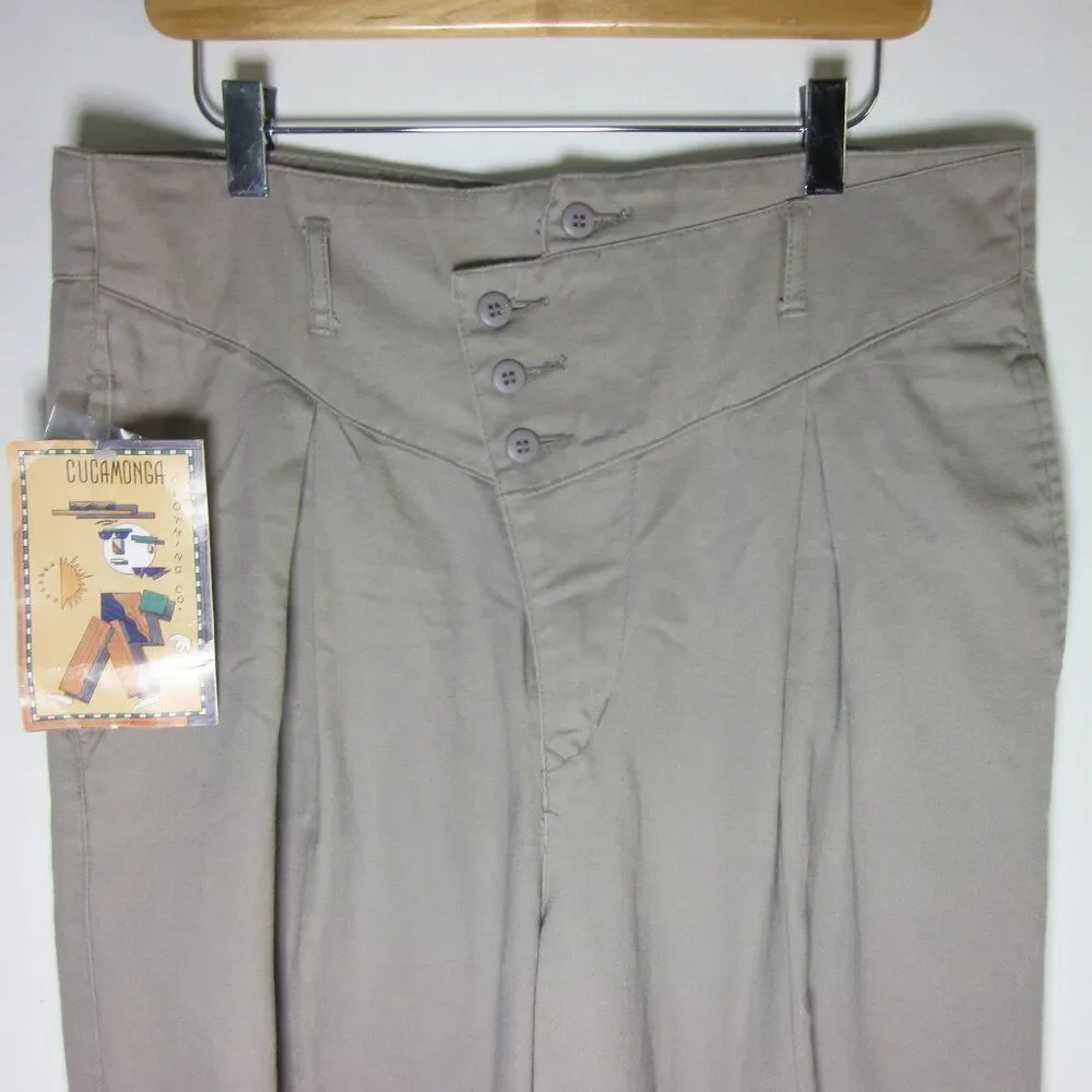Millers Outpost VINTAGE 1973 Mens Size 34 x 32 Pleat Front Chino Cotton Pants